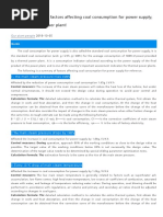 Important Factors Affecting Efficiency of Power Plant