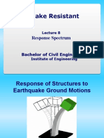 Earthquake Response Spectrum Lecture - Structural Design