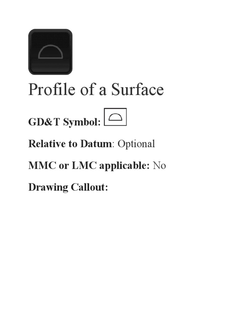 Profile of A Surface | PDF