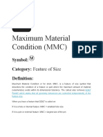 Maximum Material Condition (MMC)