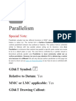 Parallelism: Special Note