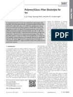 A Composite Gel-PolymerGlass-Fiber Electrolyte For Sodium Ion Batteries