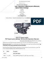 DEUTZ Engine Manuals & Parts Catalogs