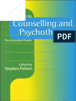 Introduction to Counselling and Psychotherapy