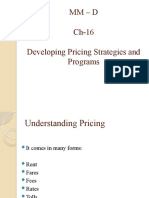 MM - D Ch-16 Developing Pricing Strategies and Programs