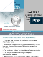 C Hapter 8: Corporate Strategy: Diversification and The Multibusiness Company