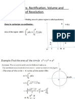 Quadrature, Rectification, Volume and Surface Area of Revolution