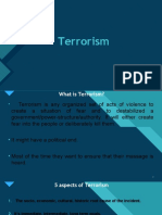 Terrorism: Click To Edit Master Title Style