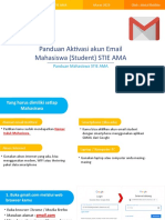 Aktivasi Email Student