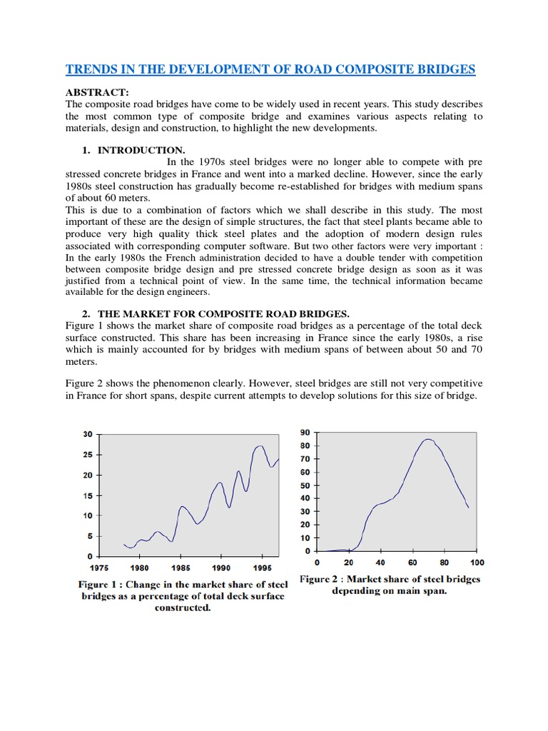 Trends in The Development of Road Composite Bridges: Abstract | PDF ...