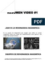 Resumen video resonancia magnetica