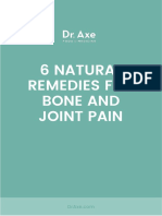 6 Natural Remedies For Bone and Joint Pain