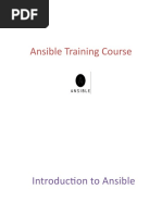 Ansible Training Course