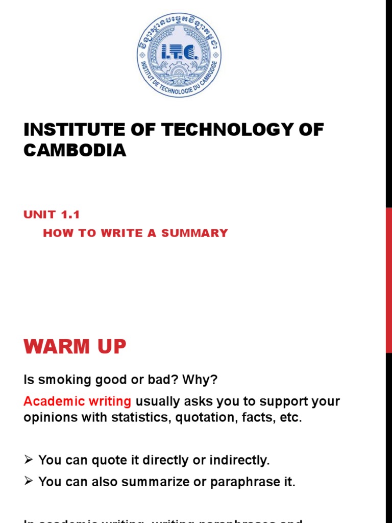 Mastering Summarizing and Paraphrasing | PDF