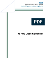 NHS Cleaning Manual Guide