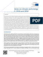 European Policies On Climate and Energy
