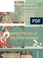 Aspectos de La Cultura Andina