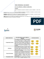 Perfil Del Docente Eercicio Autoconocimiento