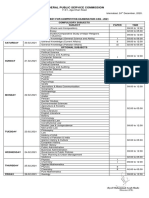 Time - Table 24 Dec 2021