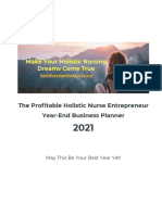 Profitable Holistic Nurse Entrepreneur 2021 - Your Best Year Yet!
