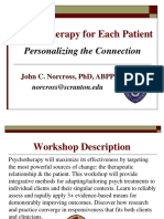 Personalize Therapy for Each Patient