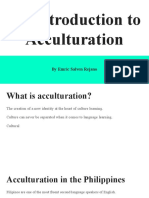 An Introduction To Acculturation