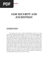 GSM Security and Encryption