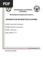 Biografias Matematicos