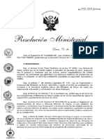 RM442 - 2014 - MINSA Aprueba Directiva Administrativa 199-2014-DGSP Optimización PDF