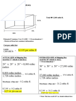 Container Costs Breakdown