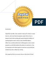 Paypal Verification New Method