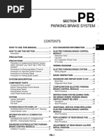 Parking Brake System: Section