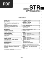 Starting System: Section