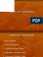 Tests of Aggregates