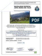 Declaracion Impacto Ambiental - Huanuco