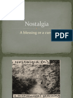 Nostalgia: A Blessing or A Curse