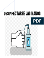 Desinfectar Manos