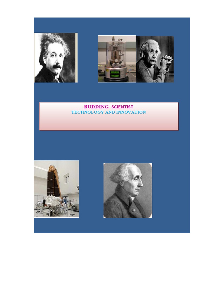 Budding Scientist: Technology and Innovation | PDF | Teachers | Science