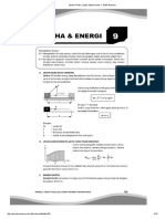 Modul Fisika Usaha Dan Energi