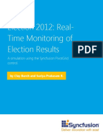 Election 2012: Real-Time Monitoring of Election Results: A Simulation Using The Syncfusion Pivotgrid Control