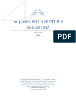 Mujeres en La Historia Argentina