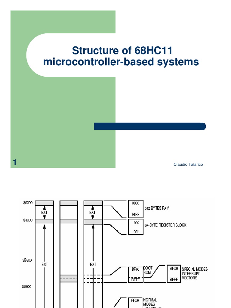 68HC11 Microcontroller Overview | PDF