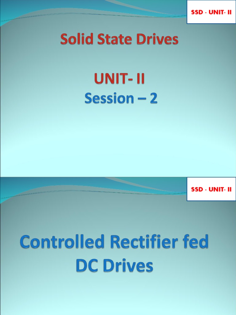 Controlled Rectifier DC Drive Systems | PDF | Rectifier | Power Electronics