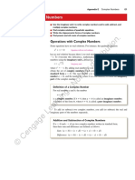 Not For Distribution.: Vector-Valued Functions Complex Numbers