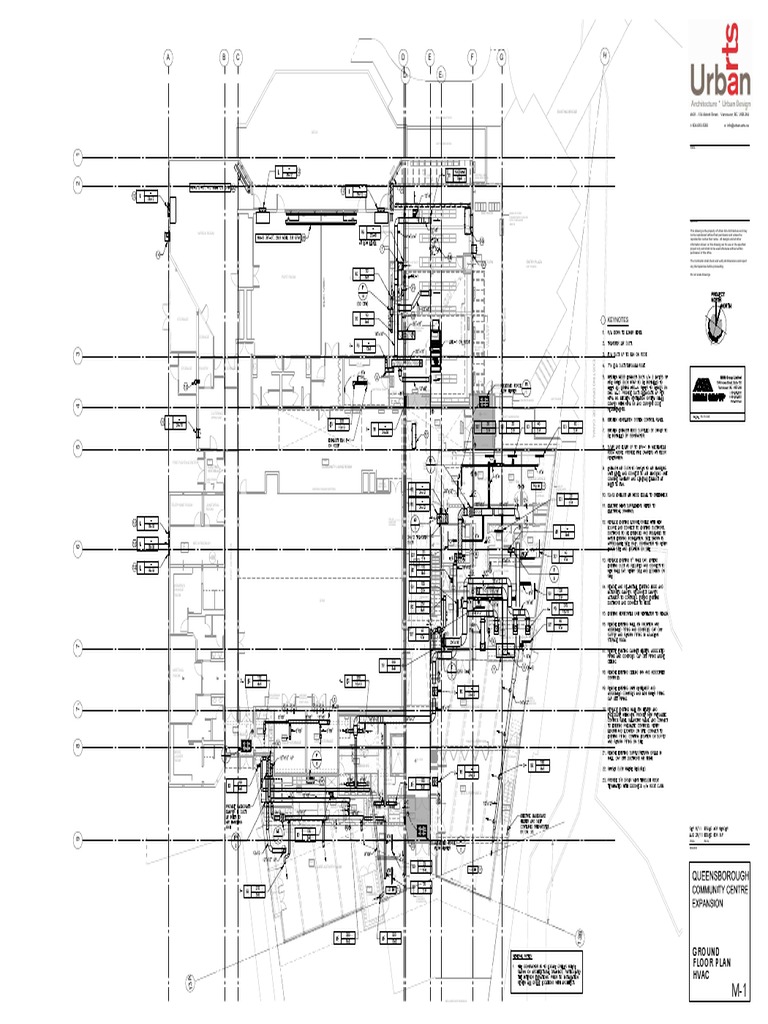 Ground Floor HVAC Piping Plan | PDF