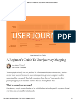 A Beginner's Guide To User Journey Mapping - by Nick Babich - UX Planet