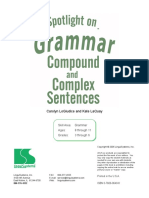 Spotlight Grammar Workbook Compound Comp