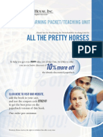 All the Pretty Horses Teaching Unit