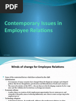 Contemporary Issues in Employee Relations