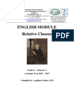 Materi Dan Soal Relative Clauses PDF